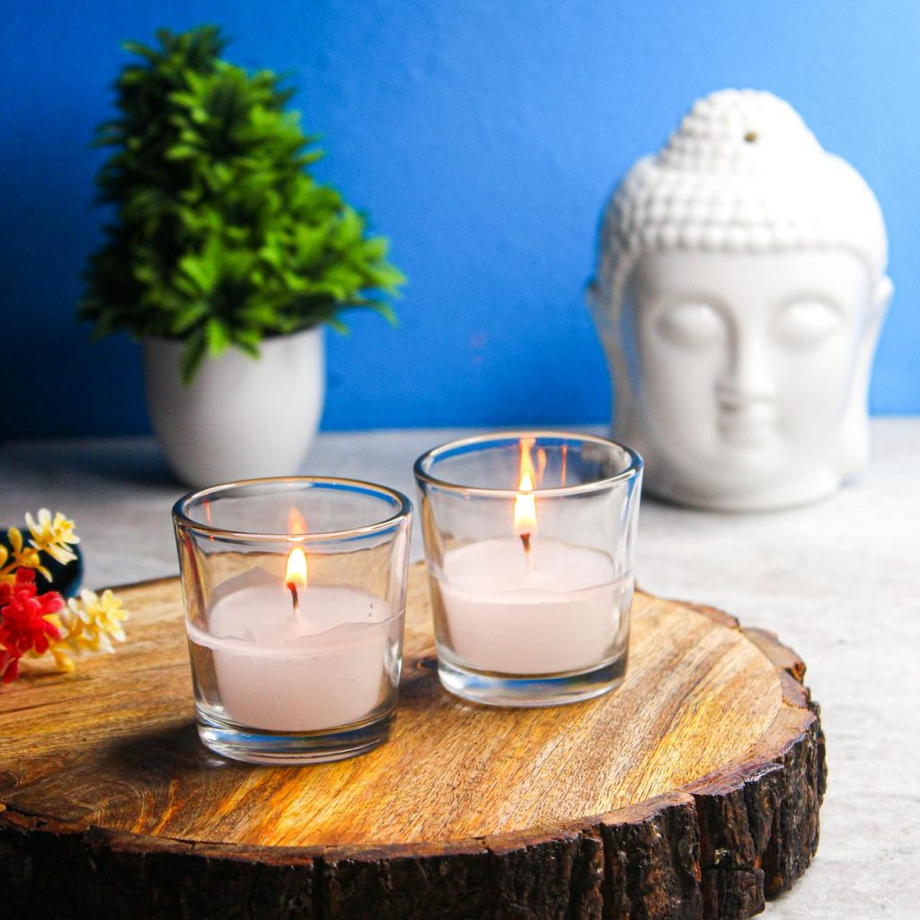 Figura de Buda para meditación en rincón interior